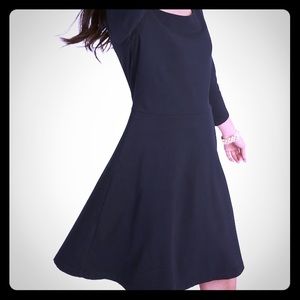 2 old navy black fit and flare dresses